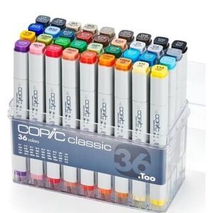 (b35/55)COPIC Classic- COPIC Sketch Marker 36 Set New